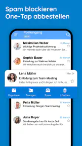Mail, Alle E-Mail-Posteingänge screenshot