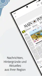 Main-Post ePaper screenshot