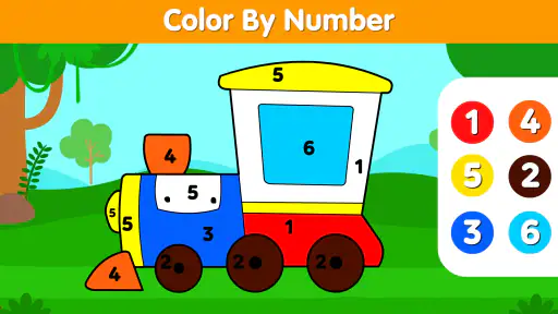 Malbuch und spiele für kinder screenshot