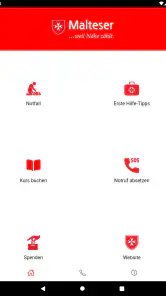 Malteser Erste-Hilfe App screenshot