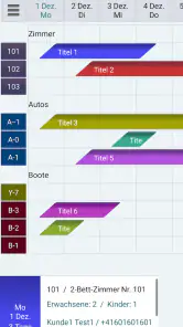 Manager Kundenreservierungen L screenshot