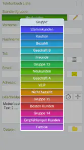 Manager Kundenreservierungen L screenshot