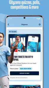 Manchester City Official App screenshot