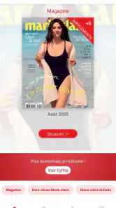 Marie Claire France screenshot