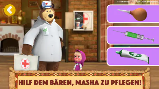 Mascha und der Bär: Tamagotchi screenshot