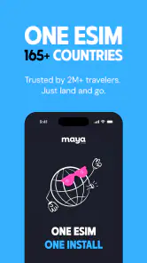 Maya Mobile: Travel eSIM screenshot