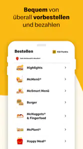 McDonald’s Deutschland screenshot
