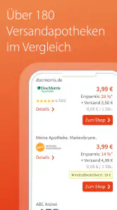 medizinfuchs - Preisvergleich screenshot