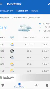 MehrWetter screenshot