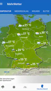 MehrWetter screenshot