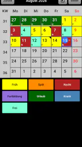 Mein Dienstplan screenshot