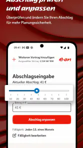 Mein E.ON screenshot