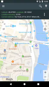 Mein Standort: GPS-Karte screenshot