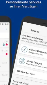 Meine Allianz screenshot