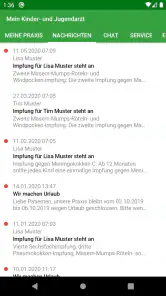Meine pädiatrische Praxis screenshot