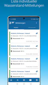 Meine Pegel screenshot