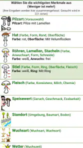 Meine Pilze (Pilzbestimmung) screenshot