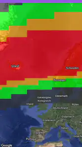 Meine Polarlicht-Vorhersage screenshot
