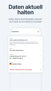 MeinTASSO screenshot