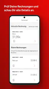 MeinVodafone screenshot