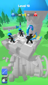 Merge Archers: Bogenschießen screenshot