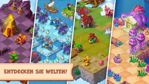Mergest Kingdom: Merge Spiele screenshot
