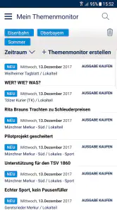 Merkur ePaper screenshot