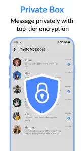 Messages : SMS & Private Chat screenshot