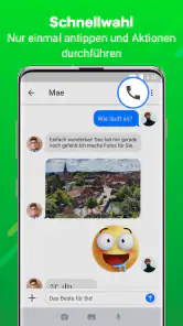 Messenger: Nachrichten, SMS screenshot