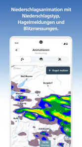 MeteoSwiss screenshot