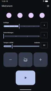 Metronom screenshot