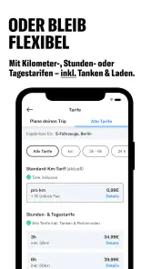 MILES Carsharing & Vansharing screenshot