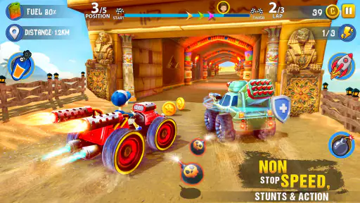 Mini Car Racing - Auto Spiele screenshot