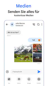 Mitteilungen screenshot