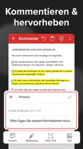 MobiPDF: PDF-Editor & -Scanner screenshot
