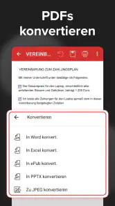 MobiPDF: PDF-Editor & -Scanner screenshot