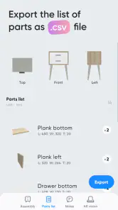 Moblo – 3D-Möbelmodellierung screenshot