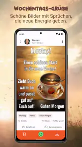 MoinMoin: Guten Morgen Sprüche screenshot