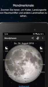 Mondphasen screenshot