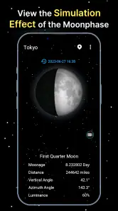 Mondphasenkalender screenshot