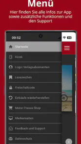 Motorrad Kiosk screenshot
