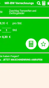 MR-BW Verrechnungssätze screenshot