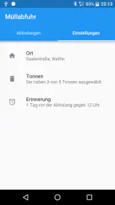Müllabfuhr - Kalender screenshot