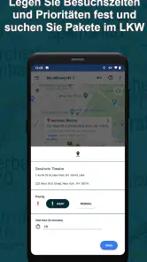 Multi-Stop-Routenplaner screenshot