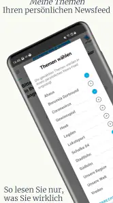 Münsterland Zeitung screenshot