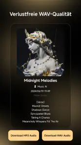 Music AI - Musik-KI Lieder screenshot