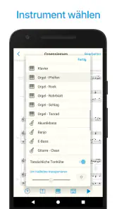 Musik Noten Scanner, Leser app screenshot