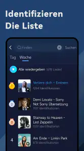 Musikerkennen - Song finder screenshot