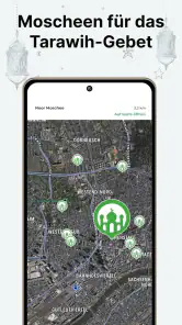 Muslim: Gebetszeiten, Qibla screenshot