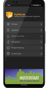 MyMüll.de - Abfall App screenshot